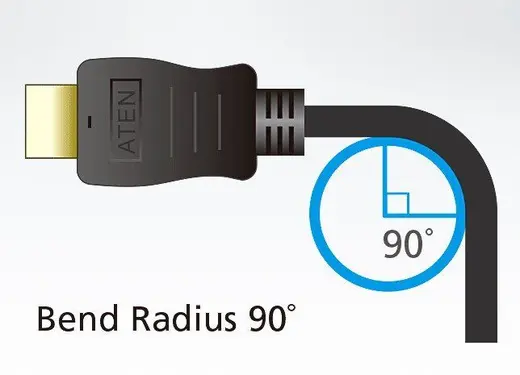 ATEN ATEN-2L-7D02H-1 High Speed True 4K HDMI Ethernet Kablosu, 2 metre 2 m High Speed True 4K HDMI Cable with Ethernet alternatif görünüm