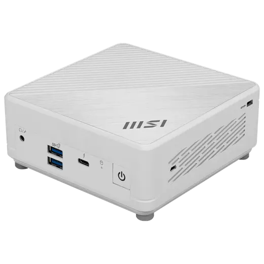 MSI CORE 5 120U-16GB DDR5 RAM-512GB NVME-FDOS MINI PC / CUBI 5 1M-497EU BEYAZ görseli 3