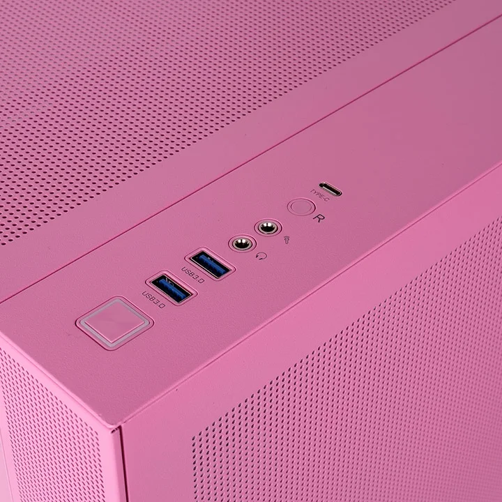 THERMALTAKE VIEW 380 CA-1Z2-00MAWN-00 4-ARGB Fanlı Gaming Mid-Tower PC Kasası Pembe
