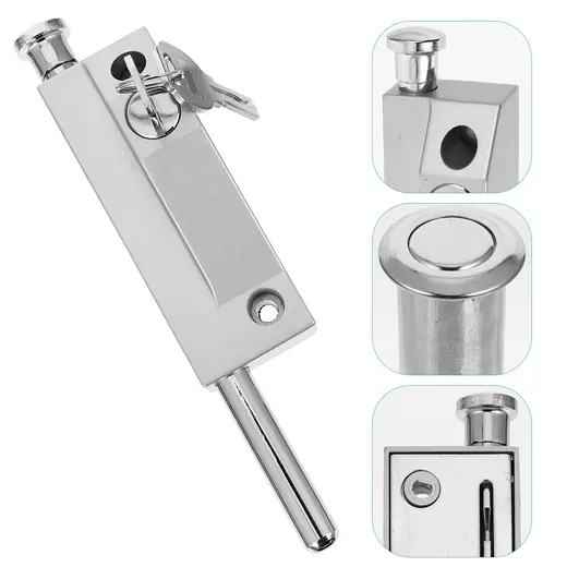 SUNUP SN-26274 PENCERE - SÜRGÜLÜ KAPI ANAHTARLI ÇELİK KİLİT (GÜVENLİK KİLİDİ)