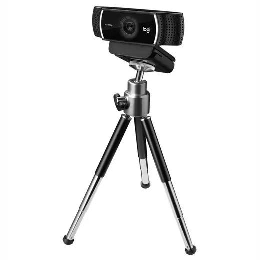 Logitech C922 HD Pro Web Kamera Siyah 960-001088 görseli 4