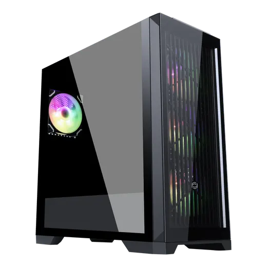 FRISBY FC-9455G 850W 80+BRONZE USB3.0 4x12CM RGB FAN MID TOWER ATX SIYAH KASA