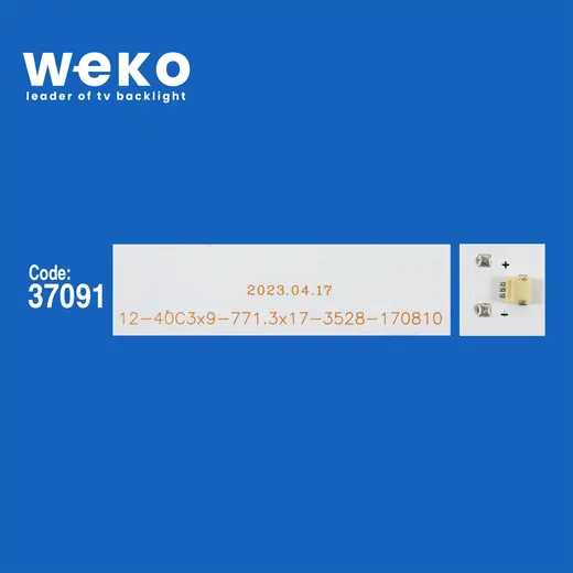 WKSET-6371 37091X3 ZK40D09-ZC21FG-01 303ZK400031 9S1P 3 ADET LED BAR alternatif görünüm