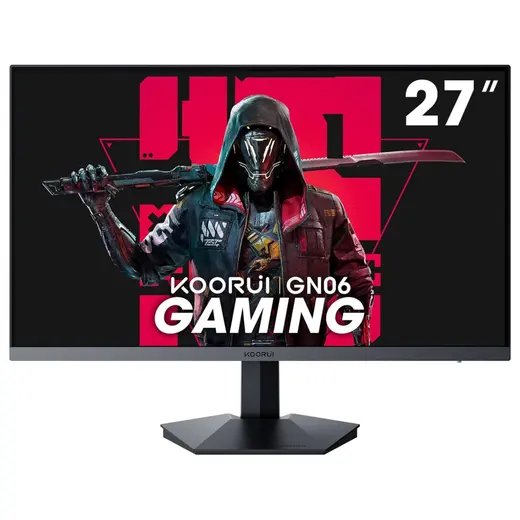 Koorui 27" GN06 IPS Gaming 165Hz Monitör Siyah 1ms alternatif görünüm
