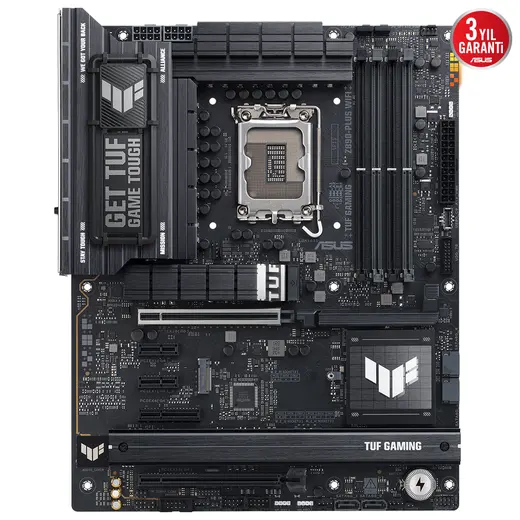 ASUS TUF GAMING Z890-PLUS WIFI-7 DDR5 THUNDERBOLT-HDMI DP PCIE 5.0 1851p ATX görseli 8