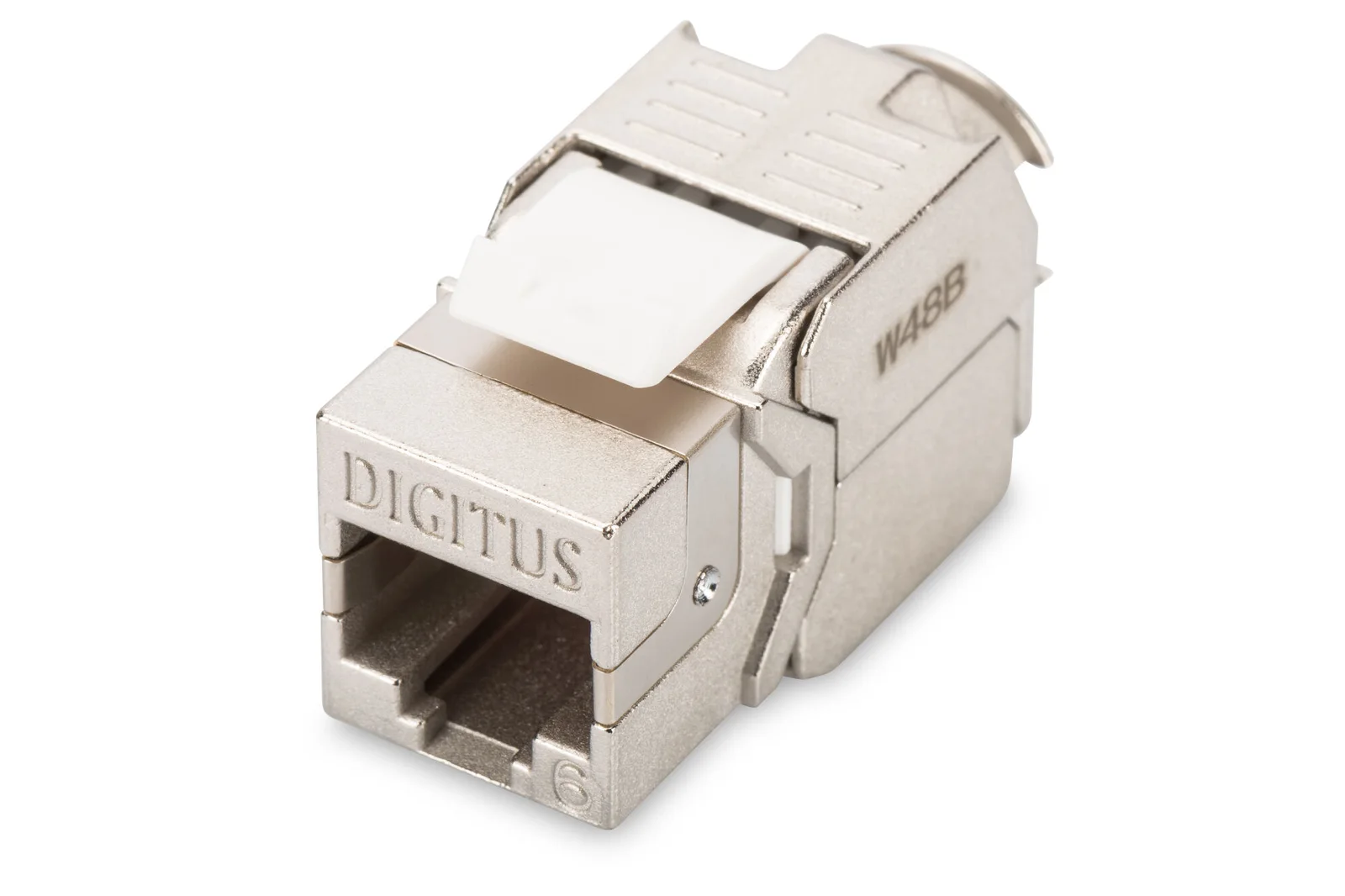 DIGITUS DN-93612-1 CAT 6 Keystone Jack, Shielded/Zırhlı, 250 MHz acc. ISO/IEC 11801:2002 AM2:2009/09