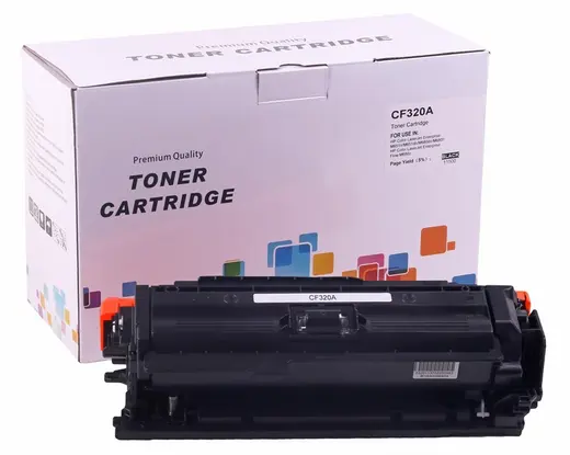 HP CF-320A -652A 653A Muadil Toner Siyah M-680 M-651 (11,5k)