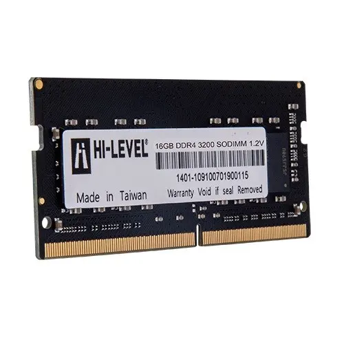 HI-LEVEL 16GB DDR4 3200MHZ NOTEBOOK RAM VALUE HLV-SOPC25600D4/16G görseli 2
