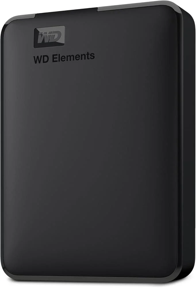Wd 6Tb Elements 2.5" Usb 3.2 Taşınabilir Disk WDBHJS0060BBK-WESN Harici Harddisk