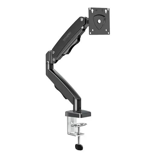 TITANPRO FL01 17-32 İnch Amortisörlü Siyah Monitör Standı görseli 4