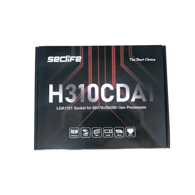 SecLife H310DA1 DDR4 HDMI PCIe 16X v3.0 1151p 6/7/8/9th mATX