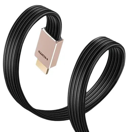 PHILIPS SWV8100/93 1 METRE 4K 60 HZ YASSI ÖRGÜLÜ HDMI KABLO alternatif görünüm