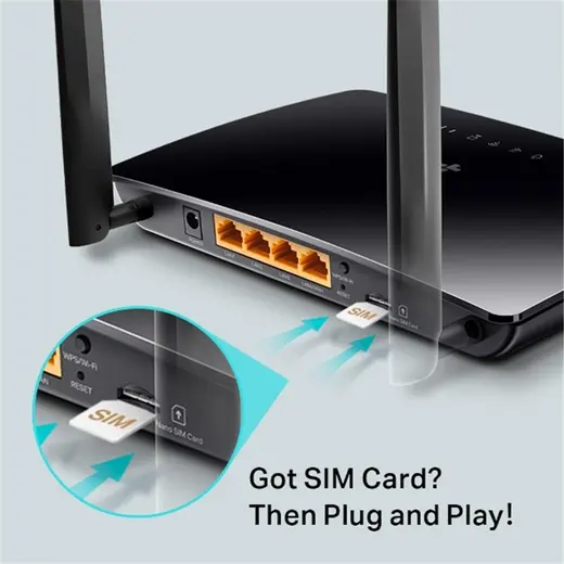 TP-Link Archer MR402 AC1200 4G LTE Dual-Band Wı-Fı Router alternatif görünüm