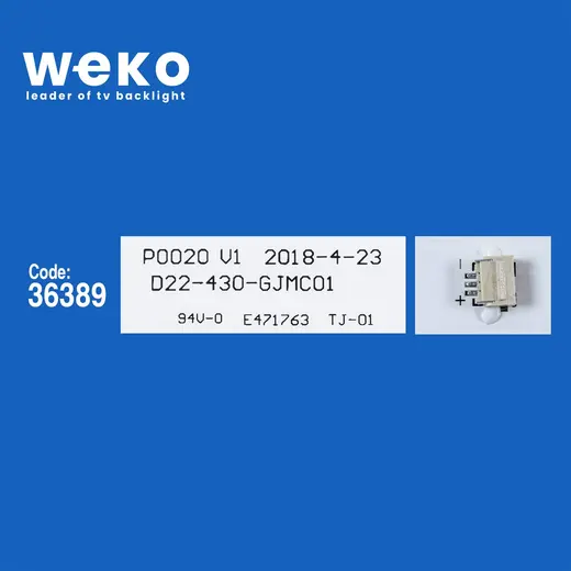 WKSET-6194 36389X3 P0020 V1 D22-430-GJMC01 3 ADET LED BAR alternatif görünüm