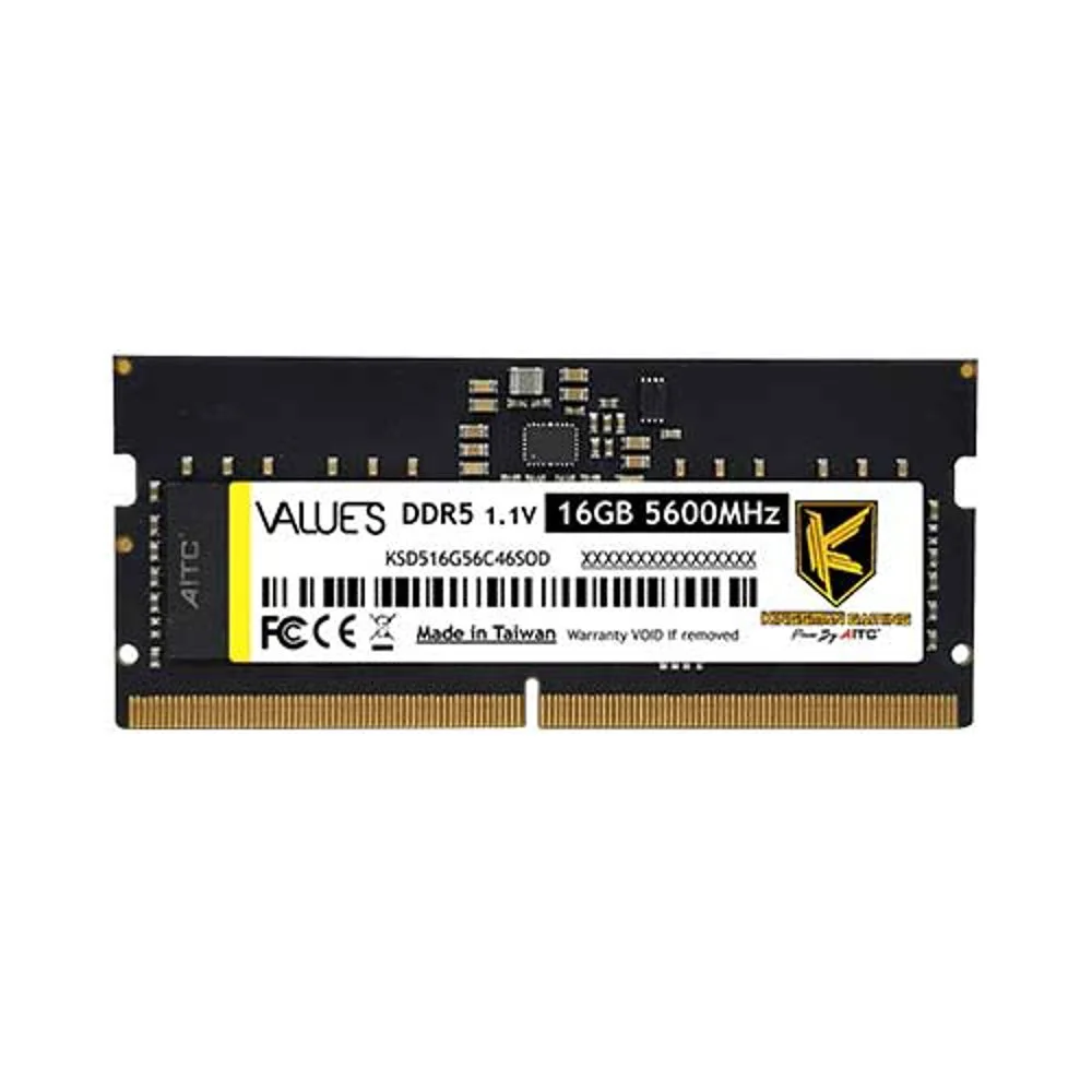 KINGSMAN NTB 16GB 5600MHz DDR5 KSD516G56C46SOD