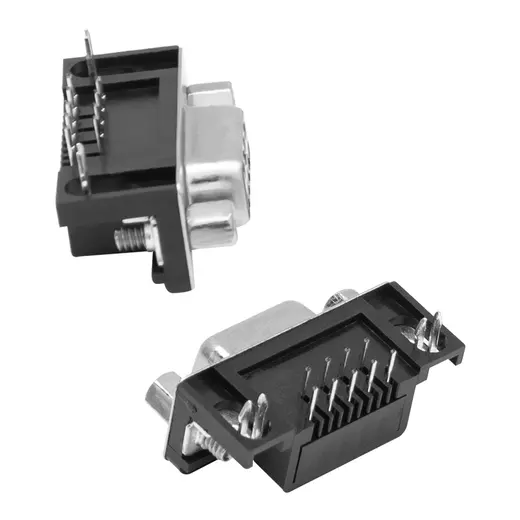 POWERMASTER PM-7399 9 PİN DİŞİ D-SUB 90 DERECE KONNEKTÖR alternatif görünüm