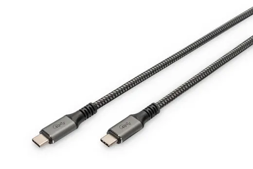 DIGITUS DB-300443-010-S USB 4.0 Tip C Bağlantı Kablosu