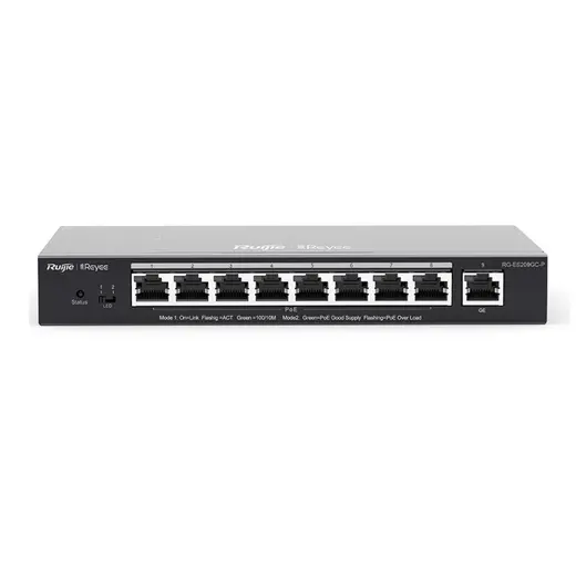 RUIJIE Reyee RG-ES209GC-P 8PoE+ / 1 P UP. Giga. SW 120W