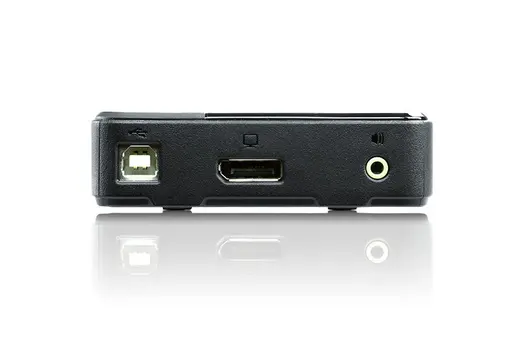 ATEN ATEN-CS782DP 2 port'lu USB DisplayPort KVM Switch 4K UHD (3840 × 2160@60Hz) teknolojisini destekler görseli 3