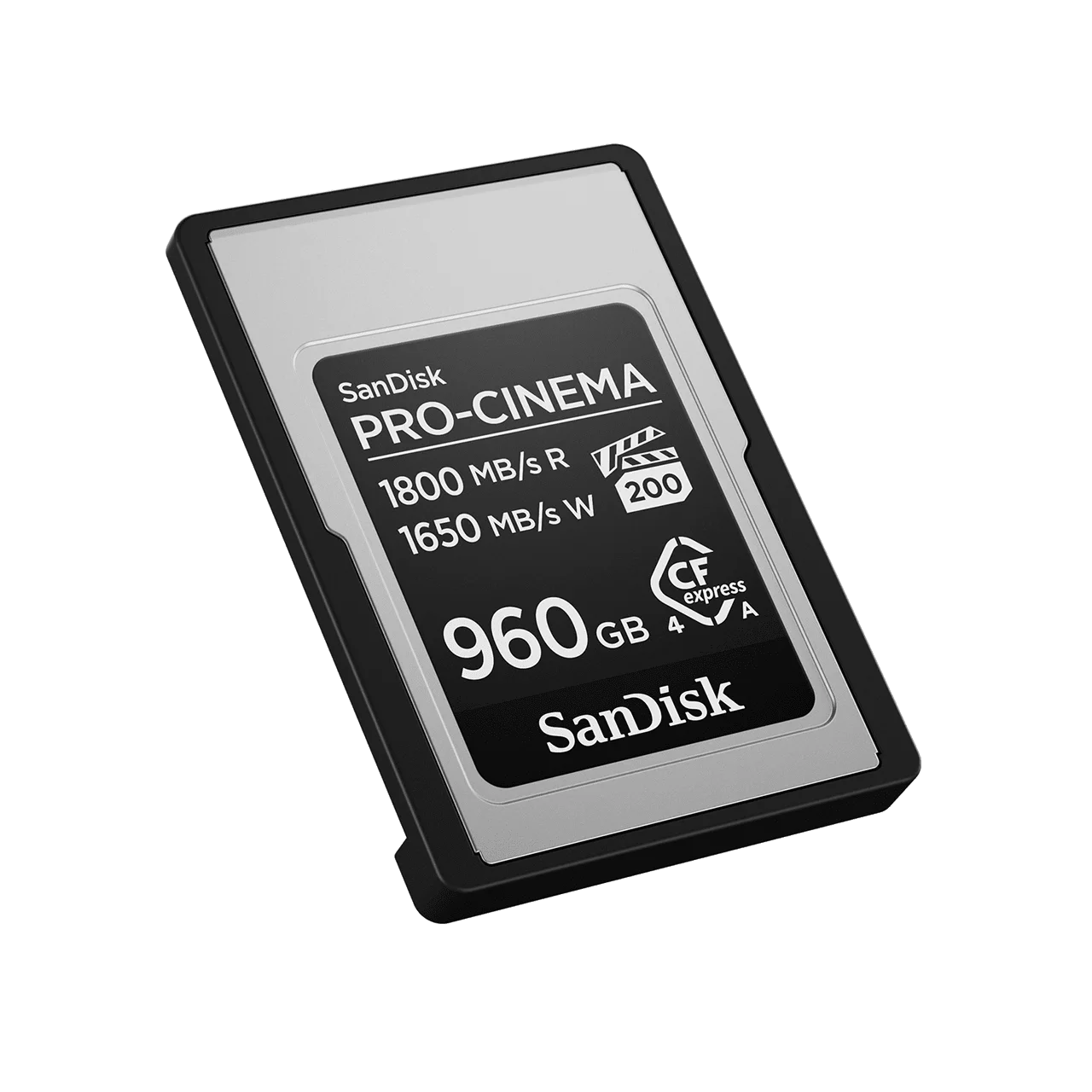 SANDISK 960GB PRO-CINEMA SDCFEA-960G-GN4NN CFexpress Type A PCIe Gen4 1800-1650MB/s Hafıza Kartı