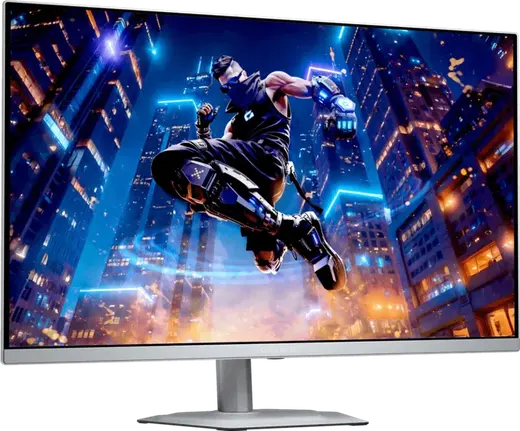 GIGABYTE 27" QD-OLED MO27Q2A-ICE 0.0.3MS 280HZ HDMI-DP TYPEC Pivot Gaming Monitör Beyaz 2560x1440 görseli 6