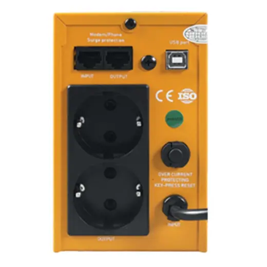 MAKELSAN ROAR 650VA 1F/1F (1X7AH) 5/10DK LINE INTERAKTIF UPS (360W) görseli 2