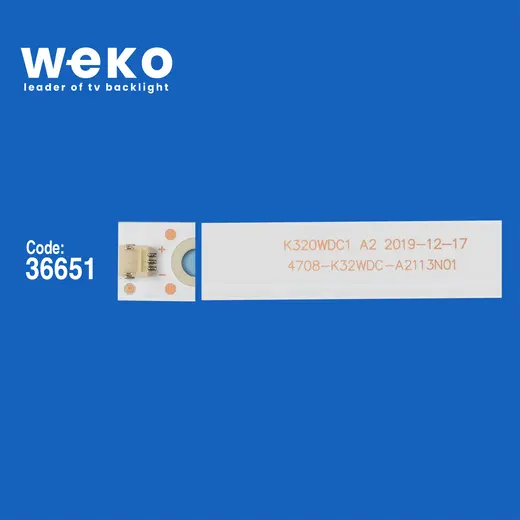 WKSET-5647 36651X2 K320WDC1 A2 K320WDX A2 ÇİFT SOKET 2 ADET LED BAR alternatif görünüm
