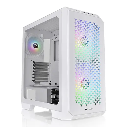 THERMALTAKE VIEW 300MX CA-1P6-00M6WN-00 2-20CM ARGB Fanlı Gaming Mid-Tower PC Kasası Beyaz görseli 1