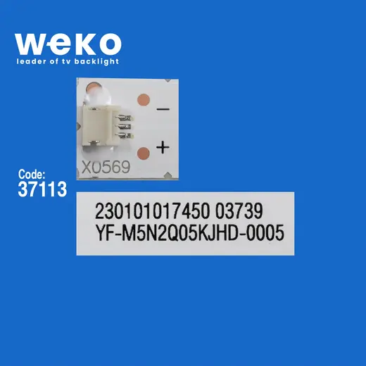 WKSET-6405 37133X3 06-43F9-SMC3030-0D22-3X8-W12-190826-B 3 ADET LED BAR alternatif görünüm