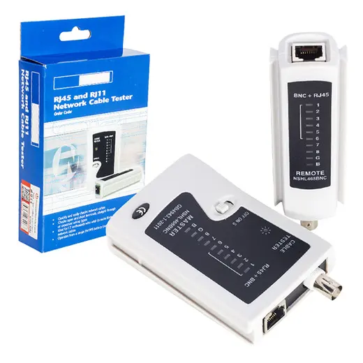 POWERMASTER PM-8284 RJ45 - BNC NETWORK KABLO TEST CİHAZI alternatif görünüm