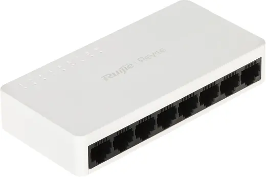 Ruijie Reyee RG-ES08F 8 Portlu, 10-100 Fast Ethernet Tak Çalıştır Switch Plastik Kasa