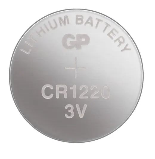 Gp CR1220-C5 3V Lityum Düğme Pil 5'li Paket alternatif görünüm