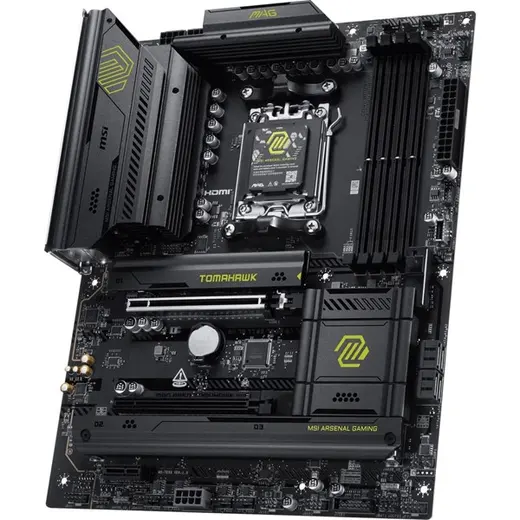 MSI MAG B850 TOMAHAWK WIFI7 DDR5 HDMI-USBC DP PCIE 5.0 AM5 ATX görseli 5