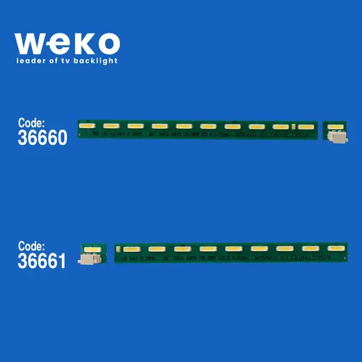 WKSET-5688 36660X1 36661X1 49 V15.5 ART3 UD REV 0.3 6 2 ADET LED BAR (51LED) alternatif görünüm