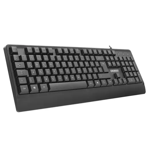 Everest KM-619 Siyah Usb Q Standart Klavye + Mouse Set görseli 3