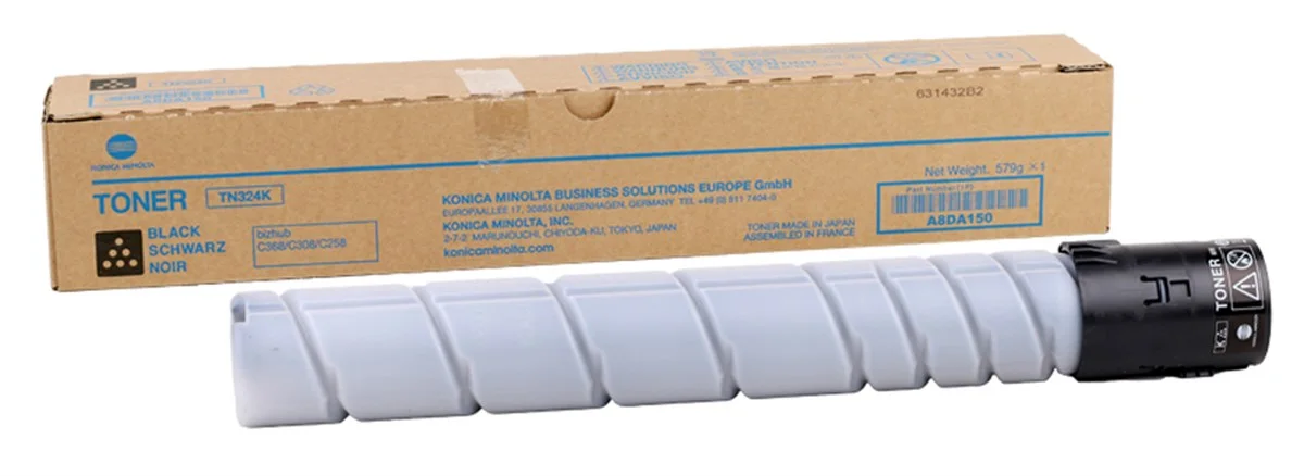 Minolta TN-324 Orjinal Siyah Toner Bizhub C-258 C-308 C-368 A8DA150