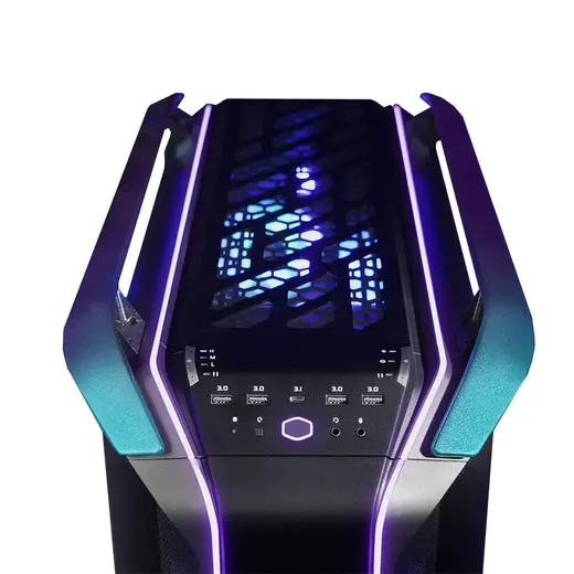 COOLERMASTER Cosmos İnfinity C700M MCC-C700M-KHNN-S30 3-ARGB Fanlı Gaming Alüminyum EATX PC Kasası görseli 1