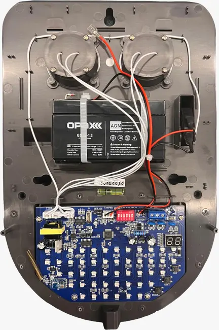 BGR-09 KABLOSUZ HARİCİ SİREN /MESAFE ARTIRICI /REPEATER ADAPTÖR DAHİL görseli 4
