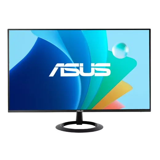 23.8 ASUS VZ249HG IPS 1MS 120HZ 1XVGA 1XHDMI FHD 1920X1080 FLICKER-FREE ÇERÇEVESİZ VESA SİYAH görseli 1