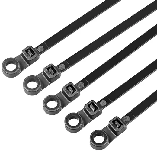 POWERMASTER PM-26328 DELİKLİ SİYAH KABLO BAĞI 3.6X200MM (100LÜ PAKET) alternatif görünüm