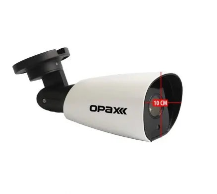 OPAX-7009 5 MP 6MM STARLIGHT 6 WARM LED FULL COLOR H265+ P2P METAL BULLET KAMERA alternatif görünüm