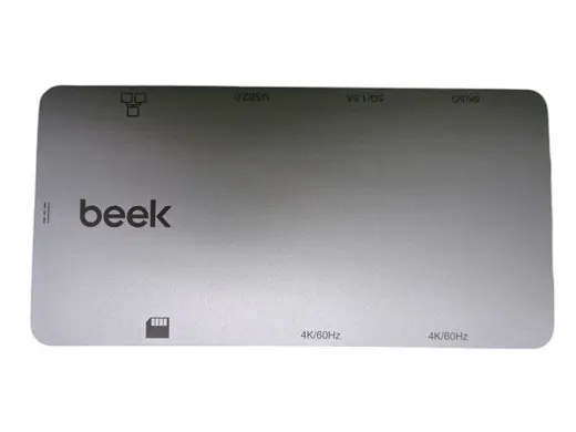 BEEK BA-DCK-UC10 9 in 1 USB Tip C Docking Station görseli 7