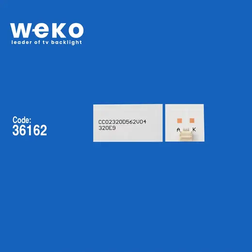 WKSET-5726 36162X2 CC02320D562V04 320E9 2X6 2 ADET LED BAR 6V alternatif görünüm
