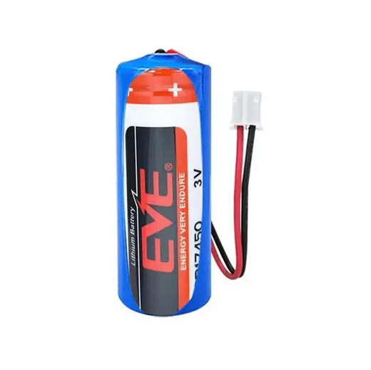 CR17450L 3V 2400mAh Primer Lityum Pil HY-SSA01 Dedektör Pili alternatif görünüm