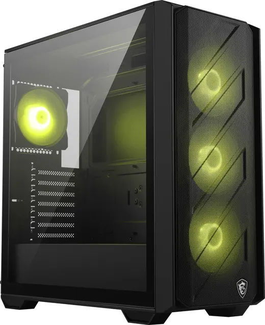 MSI 750W 80+ BRONZE MAG FORGE 141A B75 PCIE5 II Gaming Mid-Tower PC Kasası alternatif görünüm