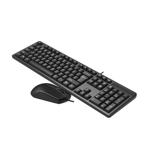 A4 Tech KR-3330S Silent Q Usb Fn-Multimedya Klavye + Optik Mouse Set Sessiz alternatif görünüm