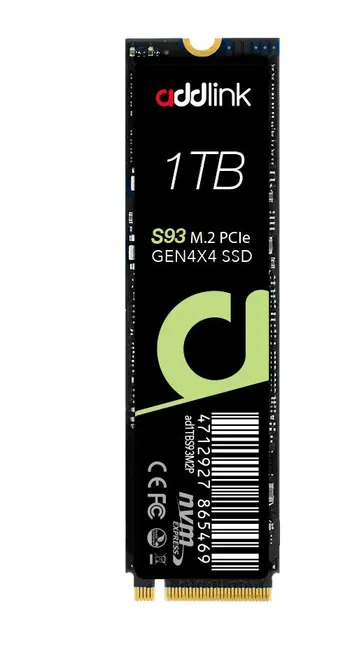 ADDLINK 1TB S93 AD1TBS93M2P 7200-6100MB/s M2 NVME GEN4 Disk görseli 2