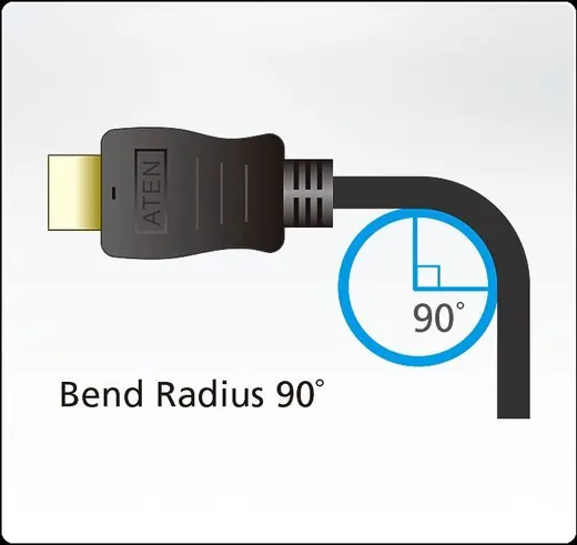 ATEN ATEN-2L-7D15H HDMI ETHERNET KABLOSU 15mt 4K alternatif görünüm