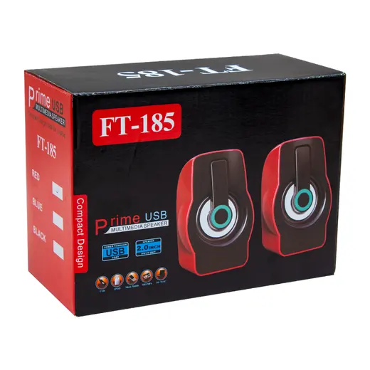 MAGICVOICE MV-4941 RGB IŞIKLI USB HOPARLÖR - SPEAKER (2*3 WATT - 4 OHM) alternatif görünüm