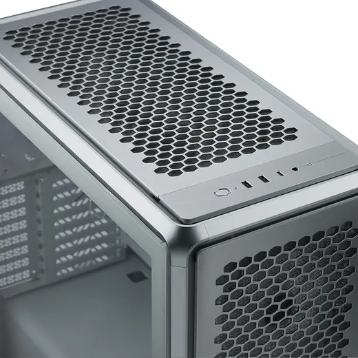 COOLERMASTER MasterFrame 600 MF600-SGNN-S00 Gaming EATX PC Kasası Gümüş görseli 3